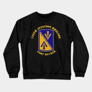 128th Aviation Brigade - Fort Rucker - SSI Crewneck Sweatshirt